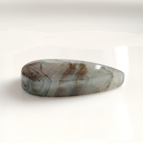 希少】パープルラブラドライト 40x20mm ルース 85 天然石 SPES STONE