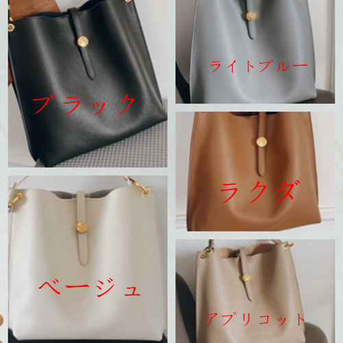 しっとりと柔らかい高級手作りのレザー本革 ショルダーバッグ