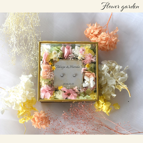 リングピロー 名入れ 手作りキット 結婚祝い ハンドメイド