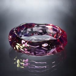 Yasuda Glass】 ガラスの小宇宙 クリスタルオパール ペンダント