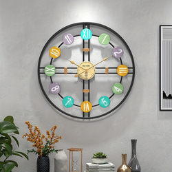 壁掛け 時計 ユニーク 中空デザイン 静音 アナログ おしゃれ かわいい 掛け時計 ウォール クロック cht-1546 7枚目の画像