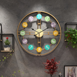 壁掛け 時計 ユニーク 中空デザイン 静音 アナログ おしゃれ かわいい 掛け時計 ウォール クロック cht-1546 1枚目の画像
