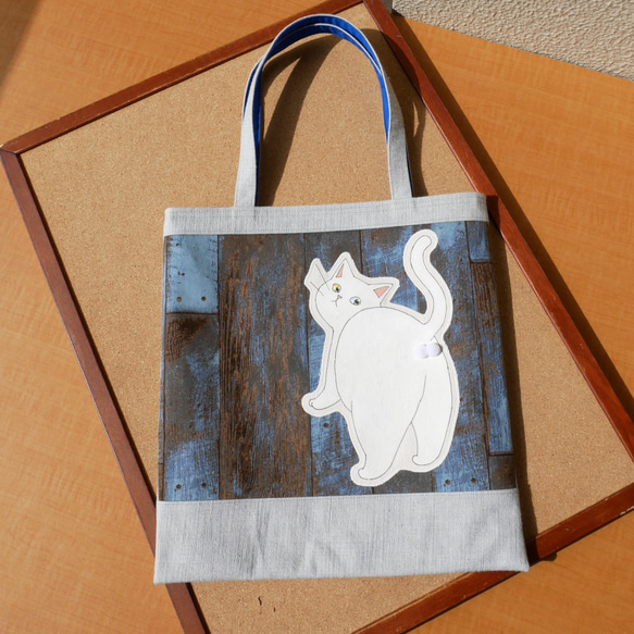 にゃん玉 ぺったんこトート エコバッグ・サブバッグ potu 通販