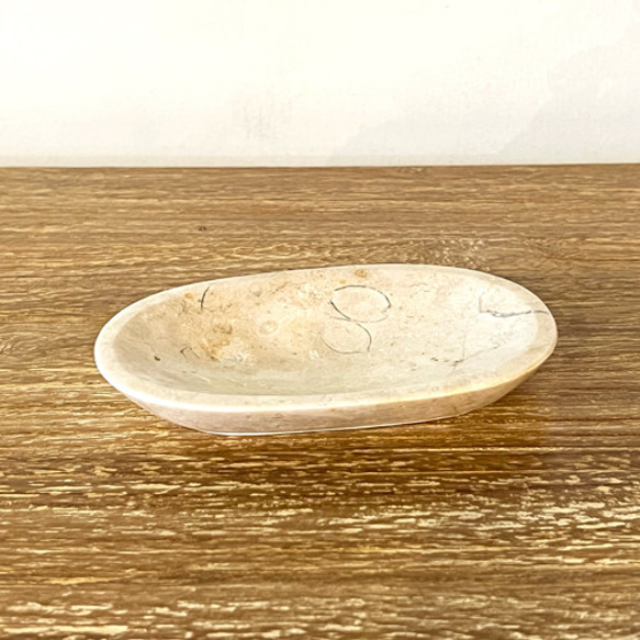 天然大理石 ソープディッシュ 石鹸置き 小物入れ ホテルスタイル 撮影