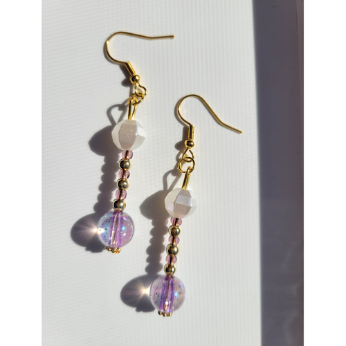 ✨アジアンエスニックピアス✨ハンドメイド エスニック ピアス エスニックアクセサリー 金属アレルギー対応可