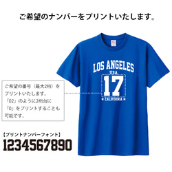 Tシャツ ベースボール バスケ ナンバープリント 野球 バスケットボール ティシャツ 3枚目の画像