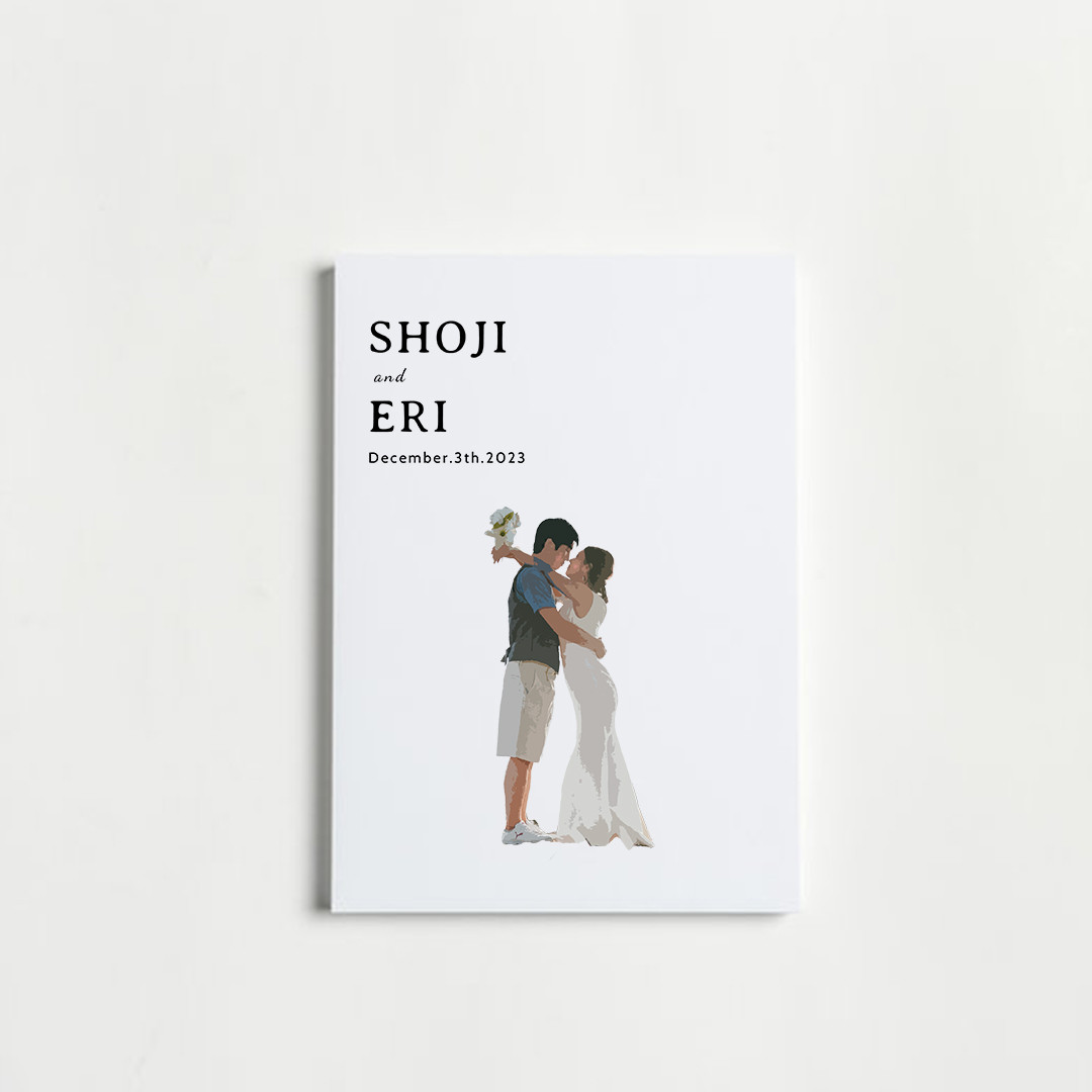 フォトパネル（カップル）【送料無料】