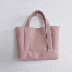 サーモンピンク帆布のbag 5枚目の画像