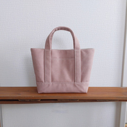 サーモンピンク帆布のbag 1枚目の画像