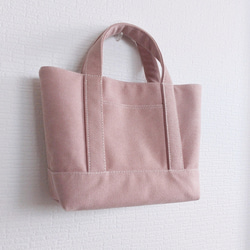 サーモンピンク帆布のbag 4枚目の画像