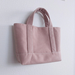 サーモンピンク帆布のbag 6枚目の画像