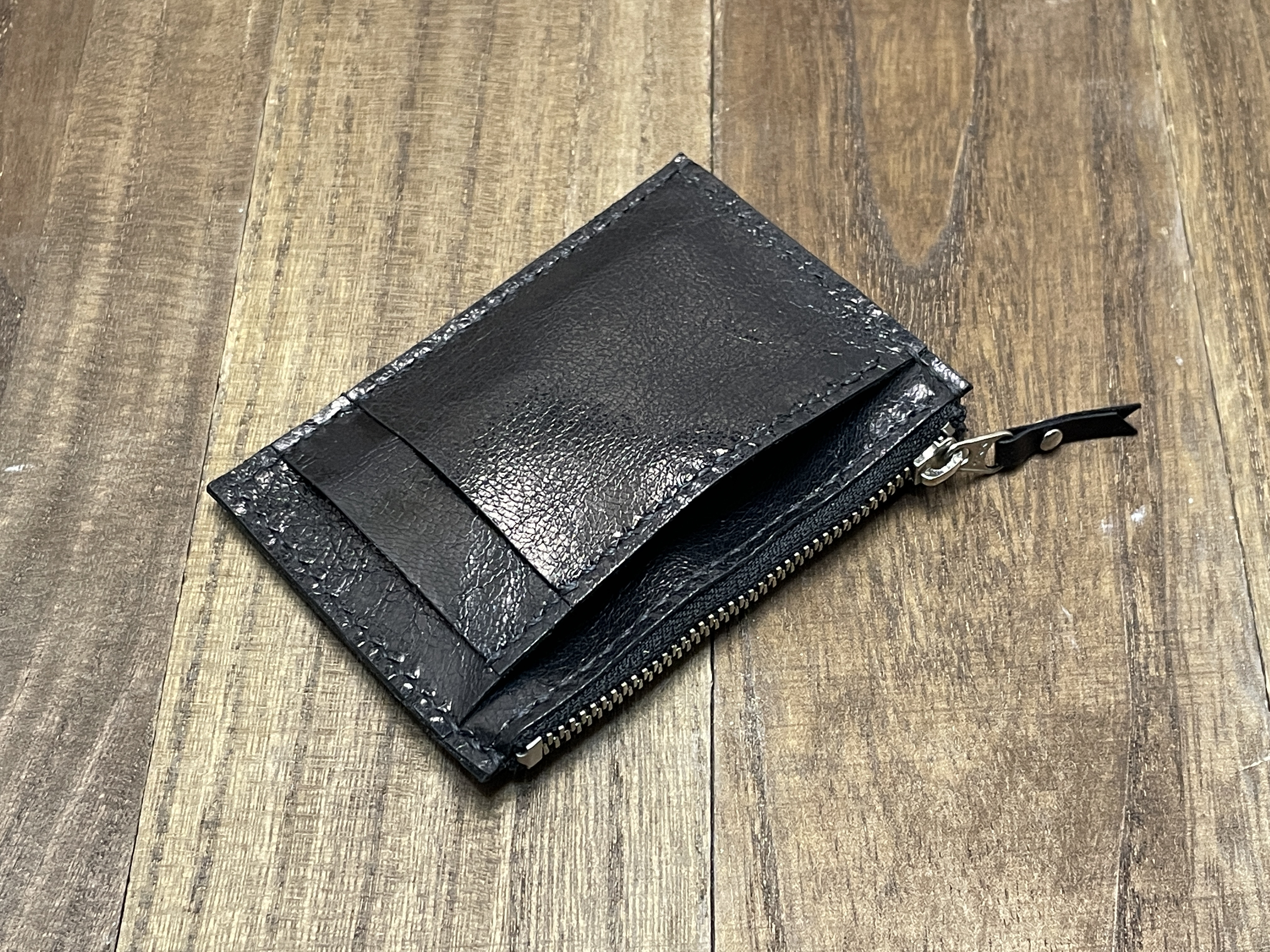 ヤギ革のミニフラグメントケースB