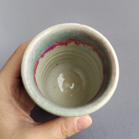 湯呑茶碗　均窯釉　【商品番号：00468】 5枚目の画像