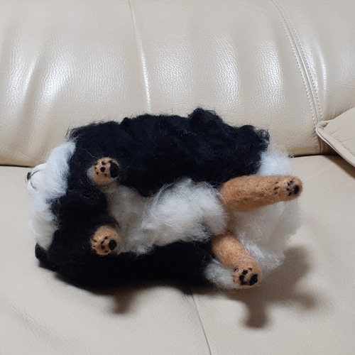 羊毛フェルト 黒ポメラニアン 羊毛フェルト Kingこうた 通販 17301195