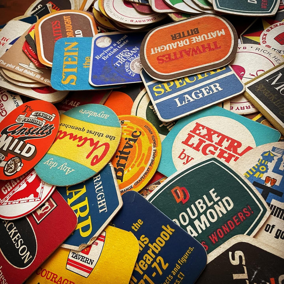 英国パブのコースター】ヴィンテージのコースター10枚セット その他