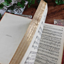 ☆゜+.19世紀　楽譜　英国の有名な曲の楽譜集　音楽　アンティークブック　ヴィンテージ本　洋書　古書　イギリス　レトロ　 10枚目の画像