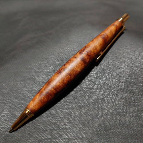 極上杢 楡瘤 ウッドシャープペンシル【 送料・ギフトボックス無料