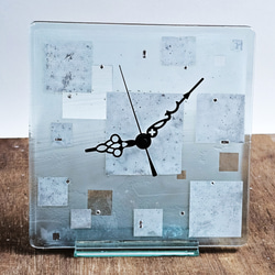 シルバーブロックの時計 5枚目の画像