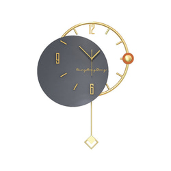 振り子の壁掛け時計 装飾時計 アート時計 芸術 丸型 シンプル モダン 個性的 おしゃれ エレガント ch-918 10枚目の画像
