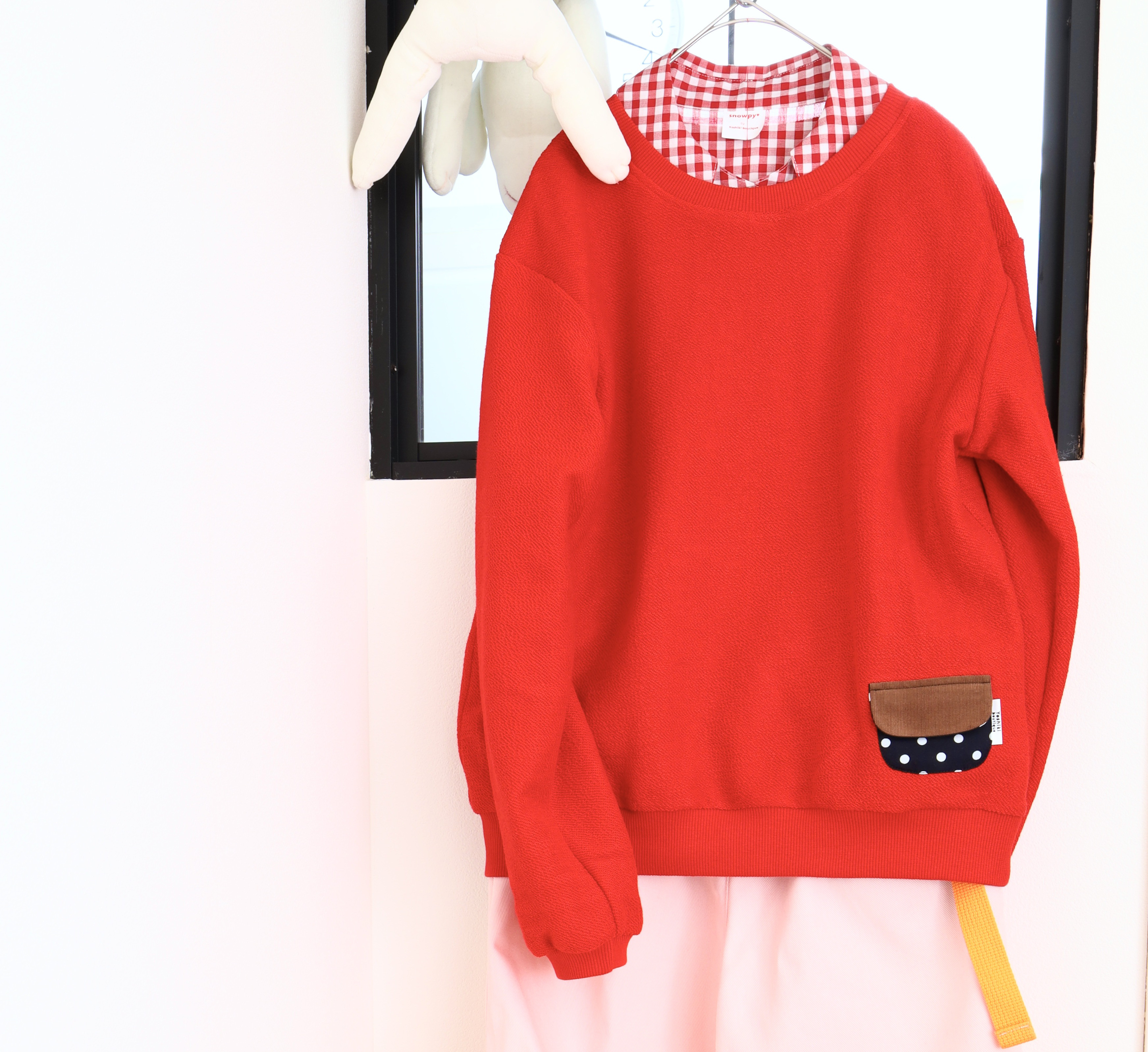 スノウピーのトレーナー♡あか 4,830円