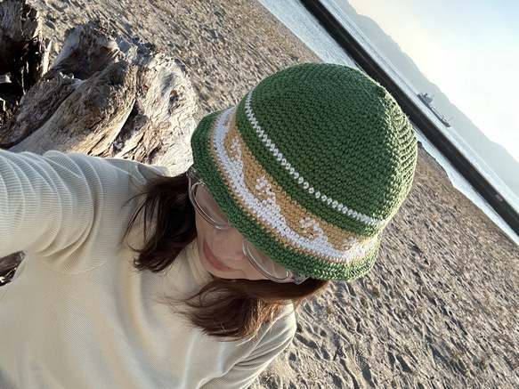 crochet beanie 3枚目の画像