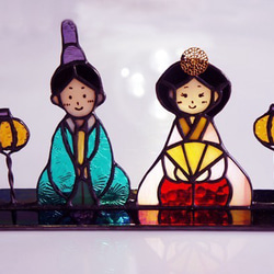 ステンドグラスの雛人形 その他インテリア雑貨 アトリエ セリザワ 通販