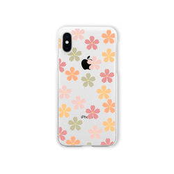 桜95 クリアスマホケース　iPhone14 iPhone13 iPhoneSE3 iPhoneSE2 3枚目の画像