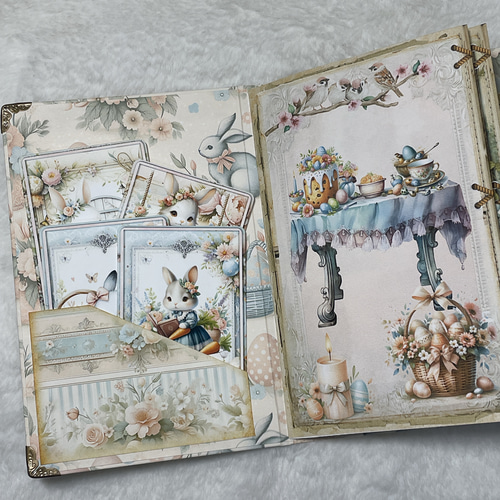 おすそ分けファイル 蛇腹ファイル うさちゃん