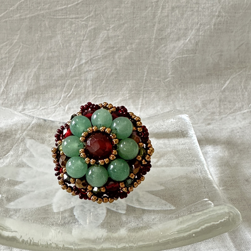 帯留め（天然石とビーズ） その他アクセサリー Atelier Snowflake 通販  