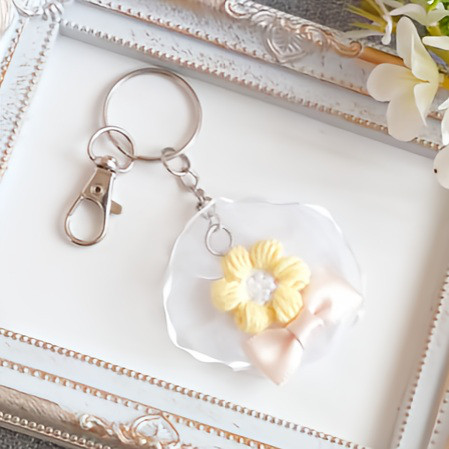 ゆ*ら様 コヤンイサムチョン♡インド刺繍×薔薇ファー！ミルクちゃんのファスナー付
