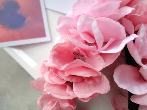 山桜のバナナクリップ ■ 淡いピンク色 ■ 満開の山桜 5枚目の画像
