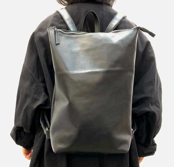 LE04 / COW KIP LEATHER RUCKSACK L (LE04) | Aeta / バッグ (MEN