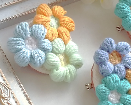 ブローチ ✩*॰本物のお花を✩*॰ ストーンつき 591afc8fe0ce5c57879610481d4941