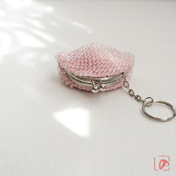 Ba-ba handmade Beads crochet coincase No.2042 第2張的照片