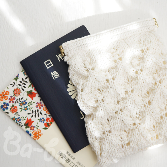 Ba-ba handmade Crochet Spring pouch No.B14 第4張的照片