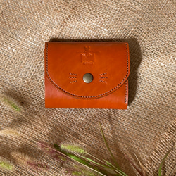 猫ちゃんお髭のコンパクト三つ折り財布 三つ折り財布 Calm 通販