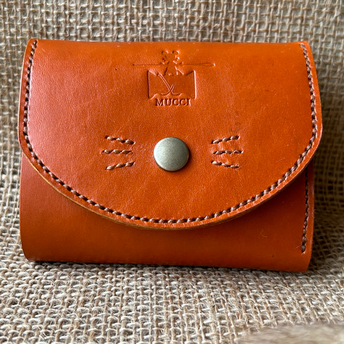 ねこ様、三つ折 3catwallet0.jpg