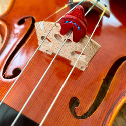 ヴァイオリン用 レザーミュート　初めての方におすすめの２つセット『Topolino 180, 252』 3枚目の画像