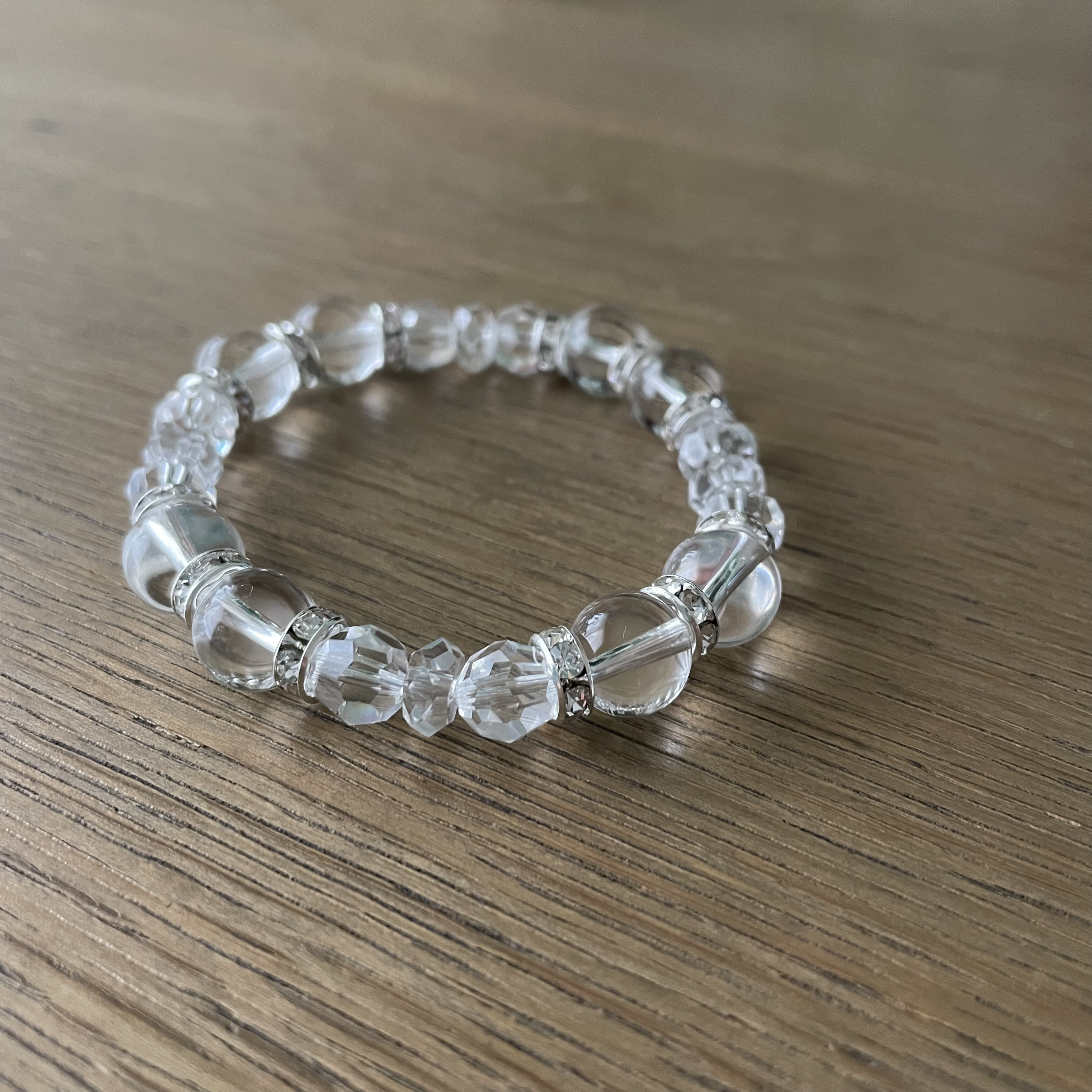 ＜風の精霊＞ 水晶＆クリスタルガラス