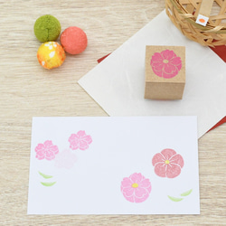 和菓子のはんこ 桜のはんこ 2枚目の画像