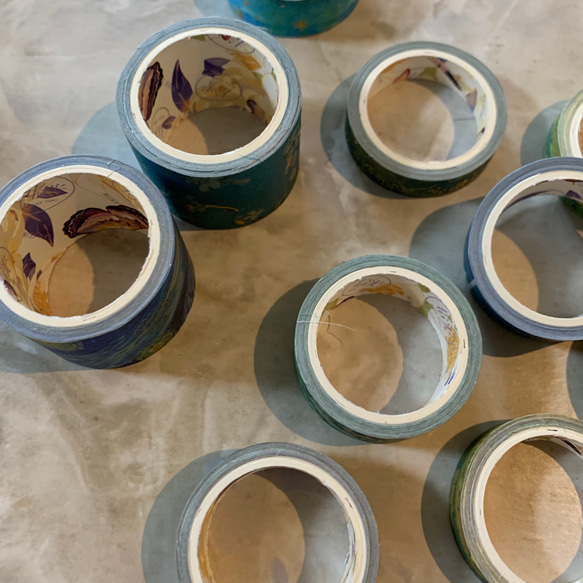まとめ売り　マスキングテープ　ゴッホ　美術館　素材　コラージュ　デザイン　印象派 7枚目の画像