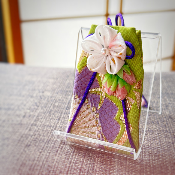 （紫桜）元巫女が作る花のお守り袋 11枚目の画像