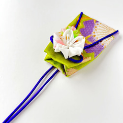 （紫桜）元巫女が作る花のお守り袋 5枚目の画像