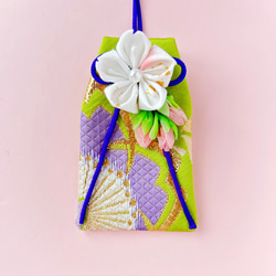 （紫桜）元巫女が作る花のお守り袋 1枚目の画像
