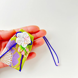 （紫桜）元巫女が作る花のお守り袋 9枚目の画像