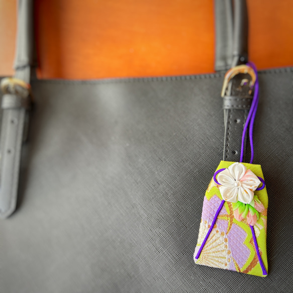 （紫桜）元巫女が作る花のお守り袋 10枚目の画像