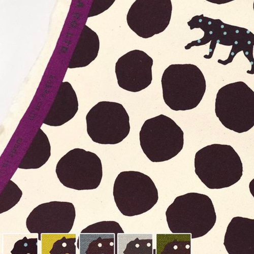 ❤️ 大人気エチノ生地パンサー柄でバケツ型トートバッグ作成致します