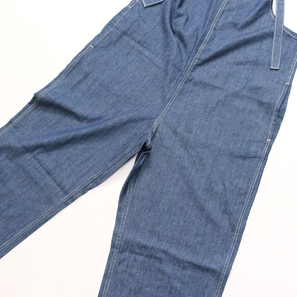 6oz denim サロペット vent blanc VBP241331 ヴァンブラン 9枚目の画像