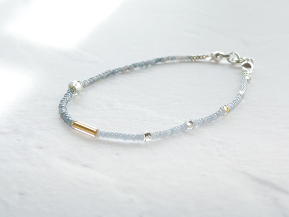 アンティークNo. 37 ☆ フランス製アンティークビーズ ブレスレット