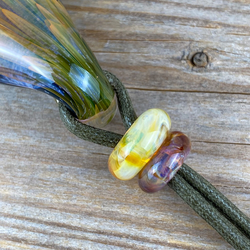 Fume Dot Glass Implosion ボロシリケイトガラスペンダント